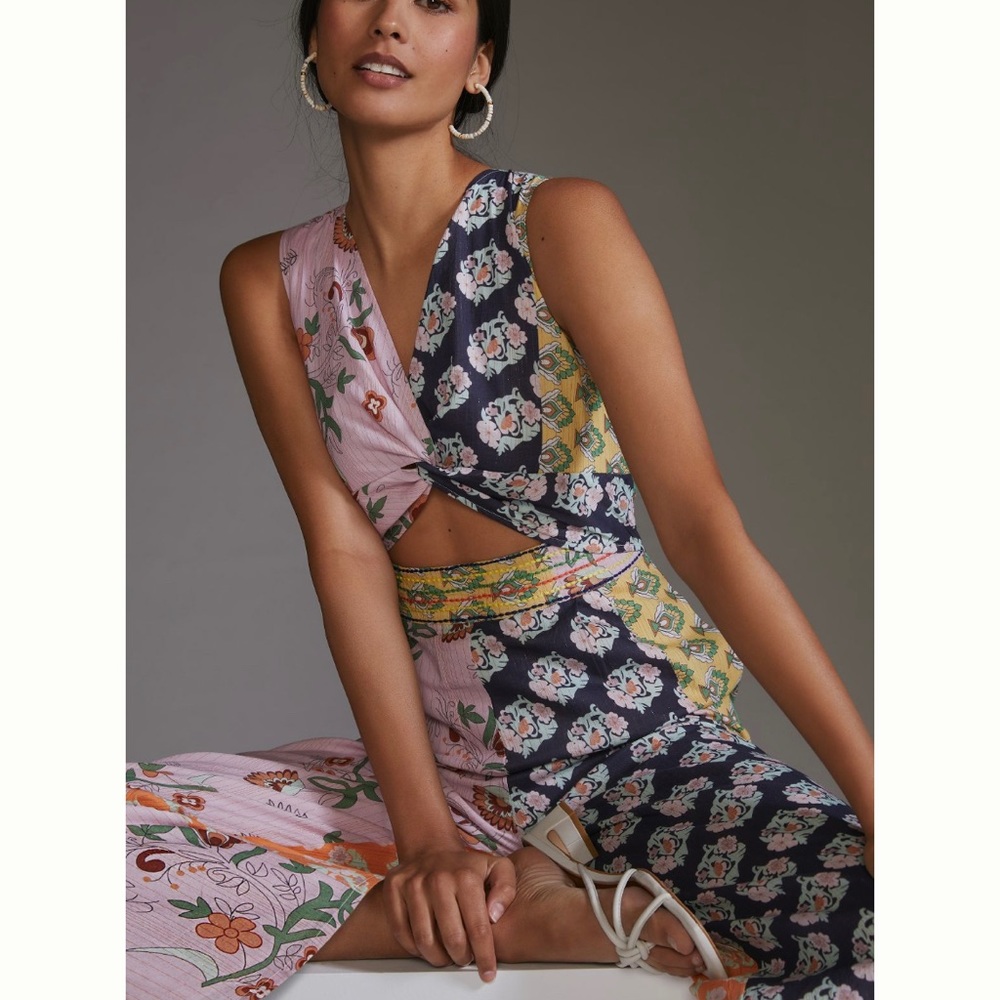 Llani + Anthropologie Printed Jumpsuit